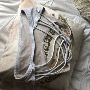 Lululemon Free To Be Wild sports bra in White